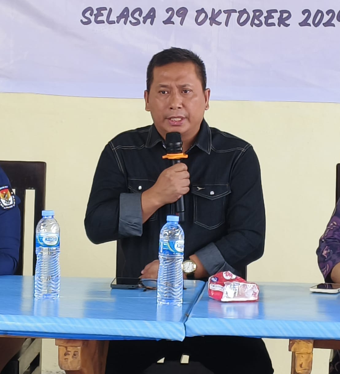 Foto: Anggota Bawaslu Minut Simon Awuy (Kordiv HP2H)