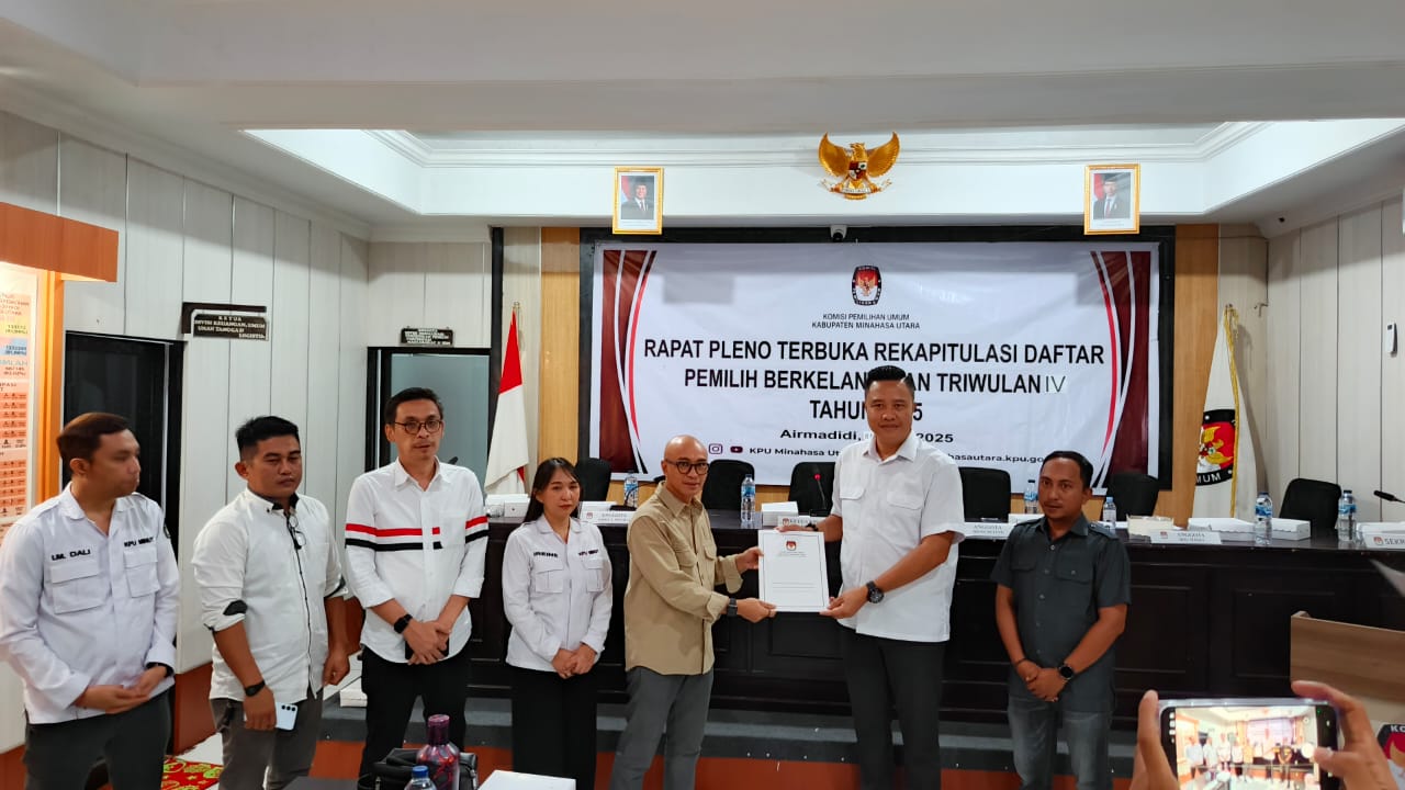 Foto Ketua Bawaslu Minahasa Utara