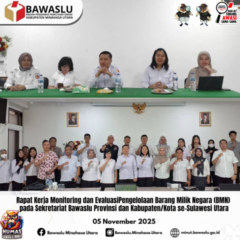 Koordinator Sekretariat Bawaslu Minahasa Utara