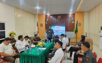 Foto: Saat Rapat Koordinasi berlangsung 
