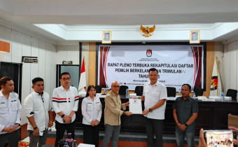 Foto Ketua Bawaslu Minahasa Utara