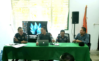 Foto Ketua dan Anggota Bawaslu Minahasa Utara